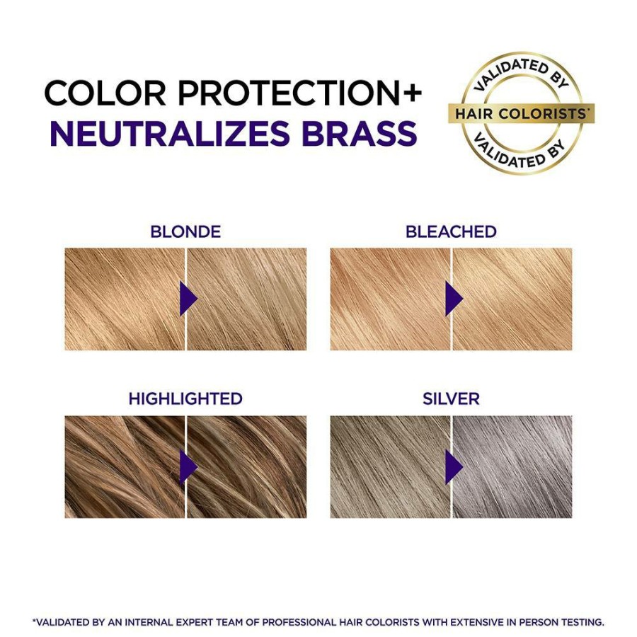 HAIR CARE & STYLING OAP Blonde Hair Care | Sulfate-Free Anti Brass Purple Mask Treatment