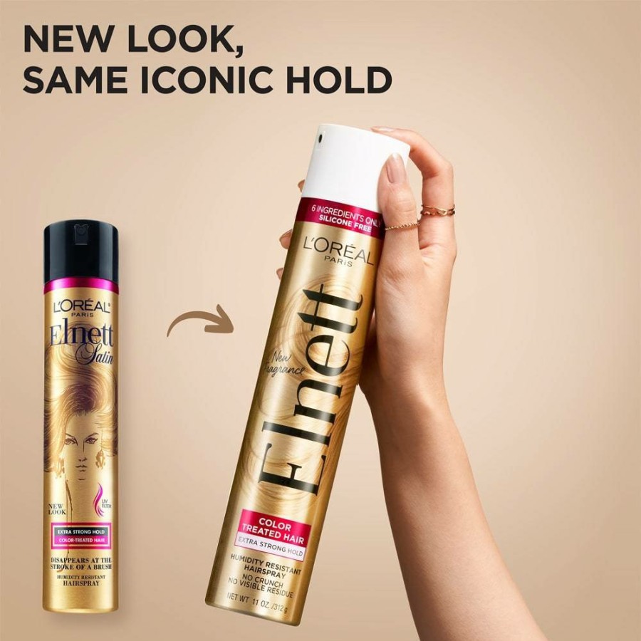 HAIR CARE & STYLING OAP Wavy Hair | Satin Extra Strong Hold Hairspray - Color Treated Hair