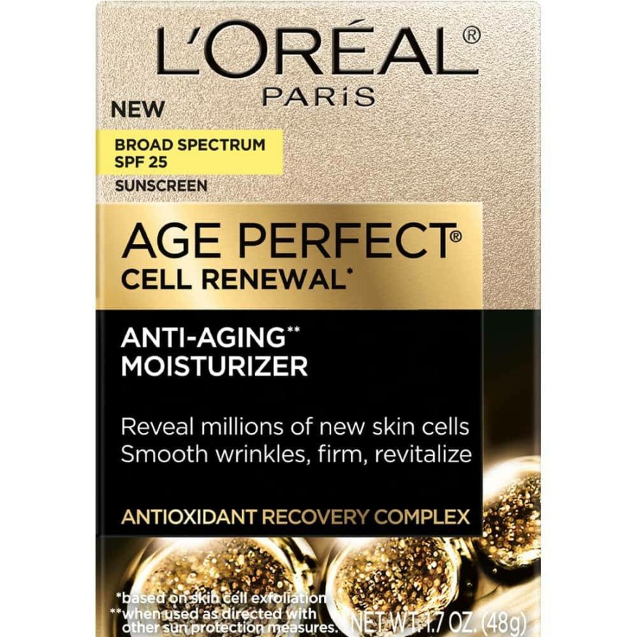 SKIN CARE OAP Anti-Aging | Age Perfect Cell Renewal Anti-Aging Day Moisturizer Spf 25, 1.7 Oz