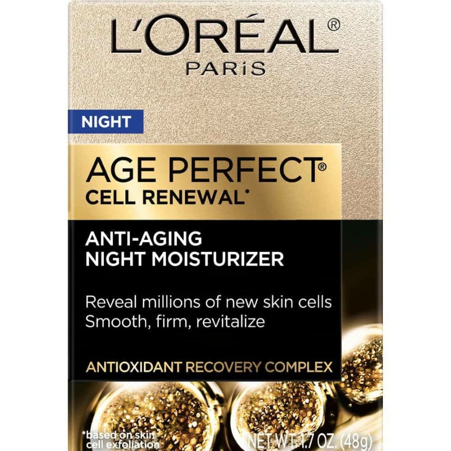 SKIN CARE OAP Fine Lines & Wrinkles | Cell Renewal Anti-Aging Night Moisturizer, 1.7 Oz