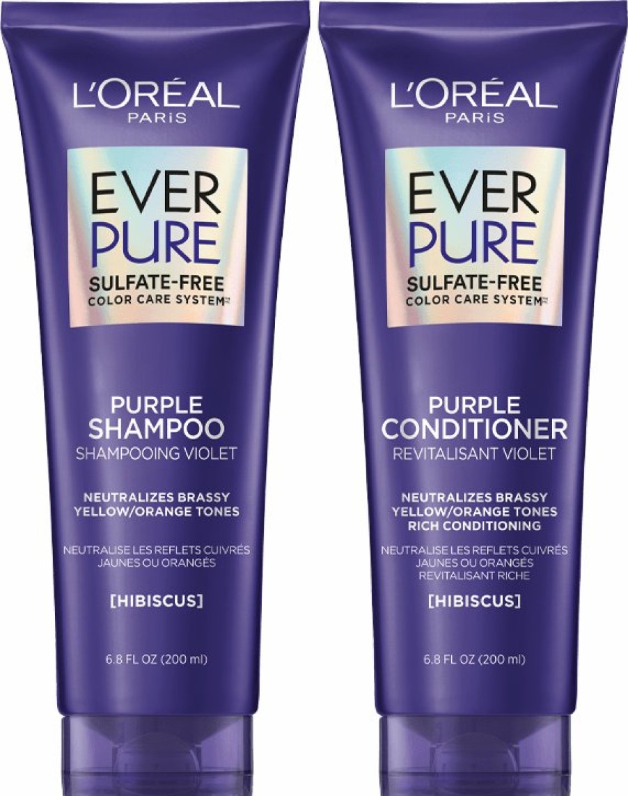 HAIR CARE & STYLING OAP Blonde Hair Care | Ever Pure Purple Shampoo & Conditioner Kit