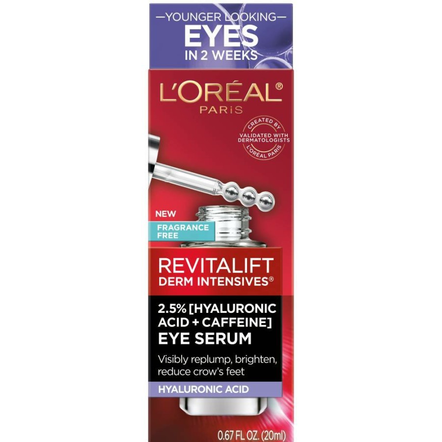 SKIN CARE OAP Sagging Skin | Revitalift Derm Intensives 1.5% Hyaluronic Acid + 1% Caffeine Eye Serum