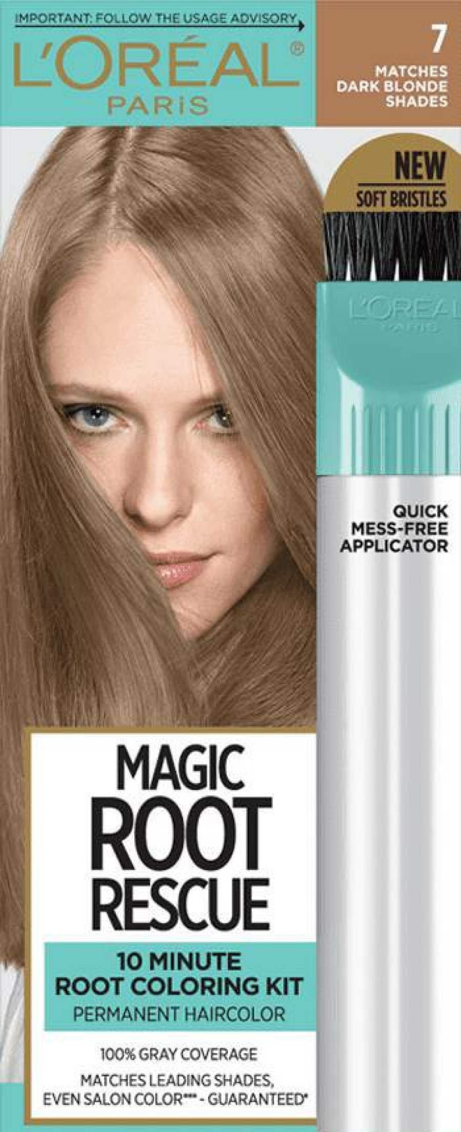 HAIR COLOR OAP Gray Hair Coverage | Root Rescue 10 Minute Root Hair Coloring Kit