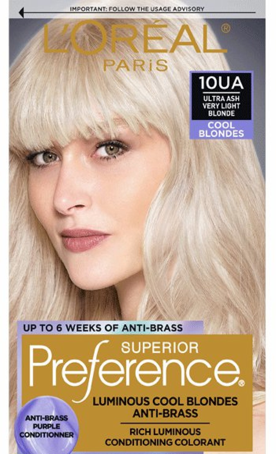 HAIR COLOR OAP Permanent Hair Color | Cool Blonde Fade-Defying Shine Permanent Hair Color