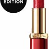 MAKEUP OAP Lipstick | L'Oreal Paris Colour Riche Satin Lipstick Limited Edition, Red My Lips