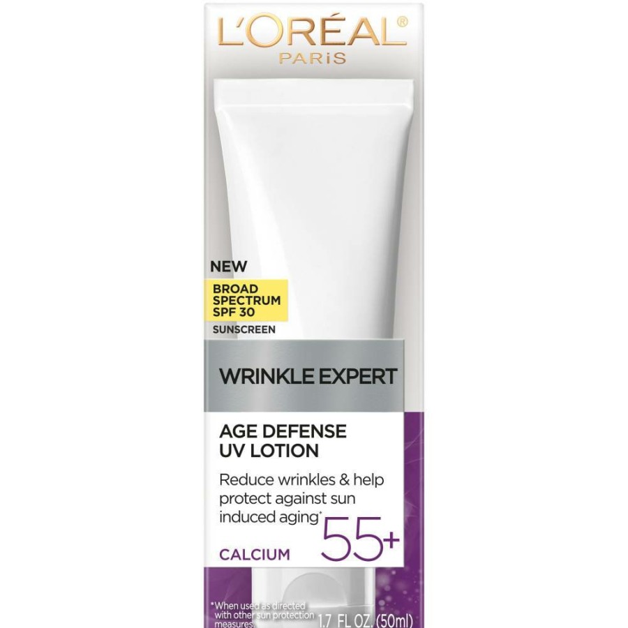 SKIN CARE OAP Fine Lines & Wrinkles | 55+ Age Defense Lotion Spf